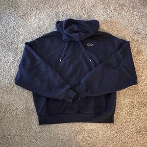 alo yoga accolade hoodie navy